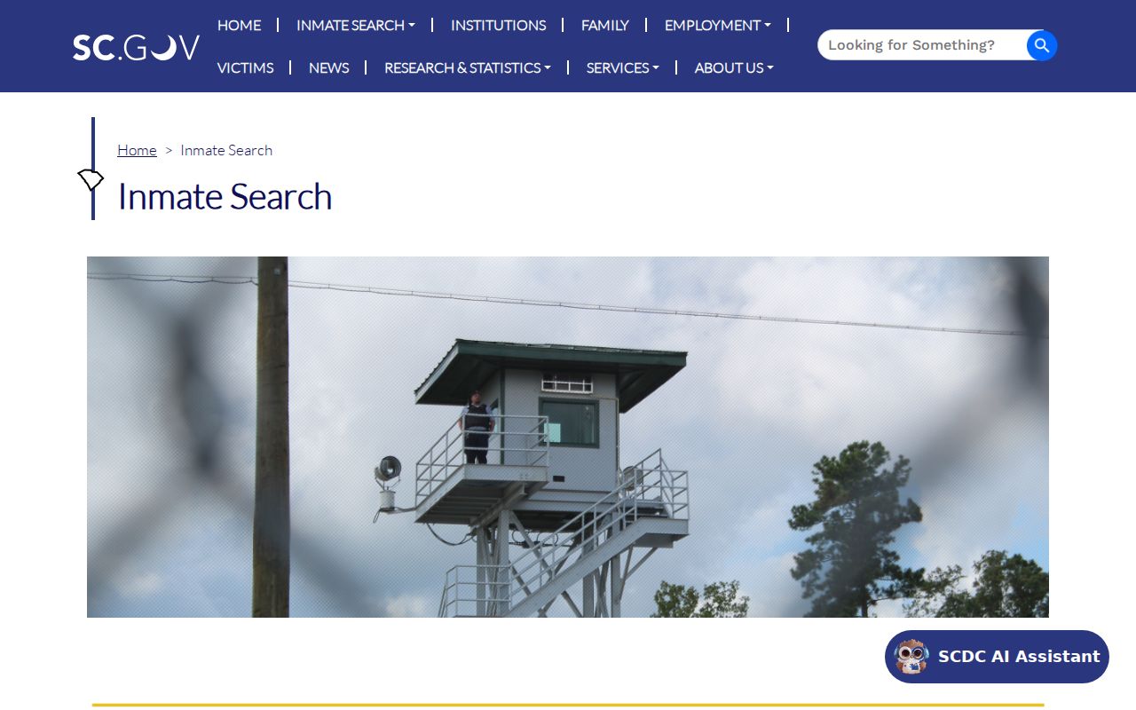 SCDC inmate search coverage for Marlboro County arrest and custody records
